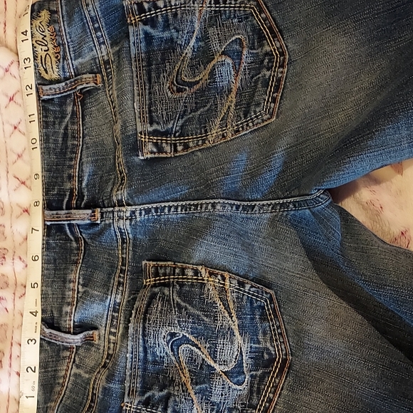 Silver Aiko Bootcut blue jeans 30 - Picture 3 of 6